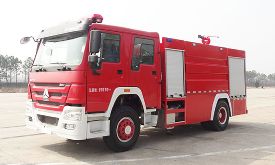 斯太尔豪沃泡沫消防车(8吨)图片